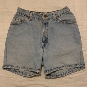 Levis high waist vintage shorts